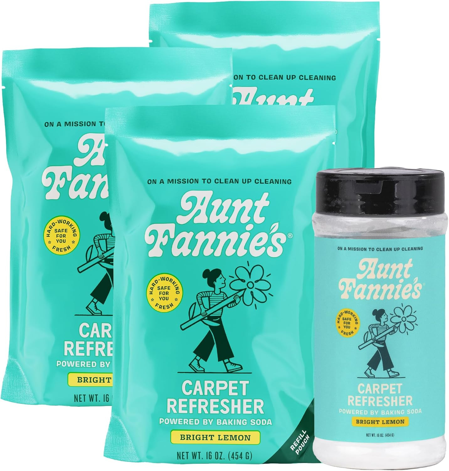 Carpet Refresher & Deodorizer Powder, Multi-Purpose Carpet, Rug, and Upholstery