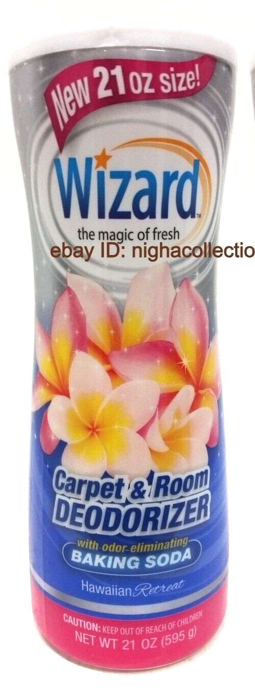 ( Lot 3 ) Carpet & Room Deodorizer Hawaiian Retreat w/ Baking Soda 21 oz Each