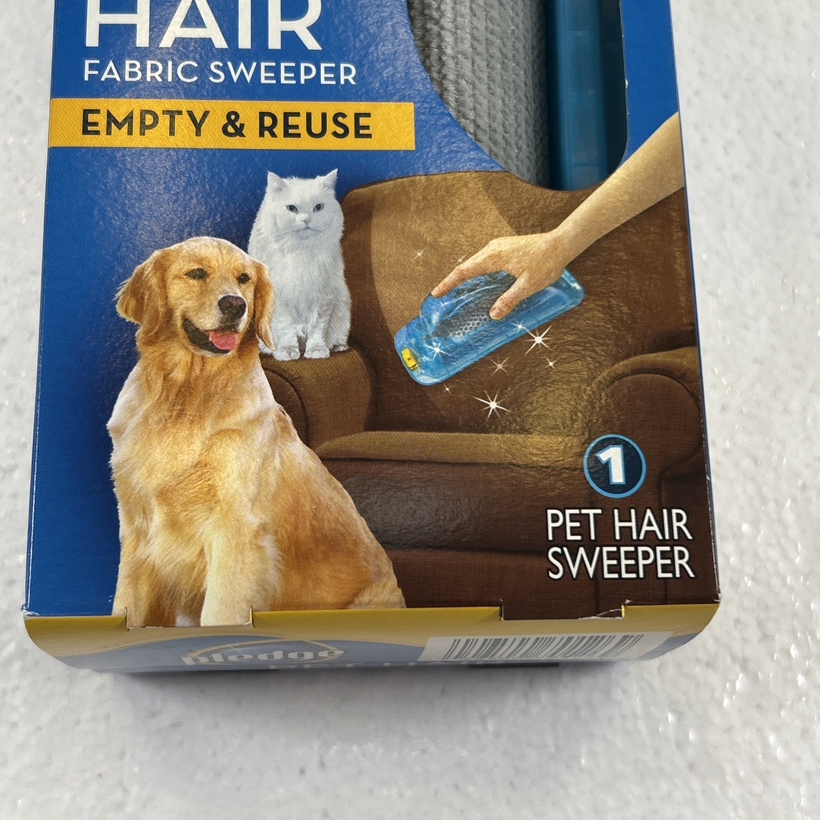 Pledge Fabric Sweeper For Pet Hair Multi-Use Disposable Sweeper Discontinued New