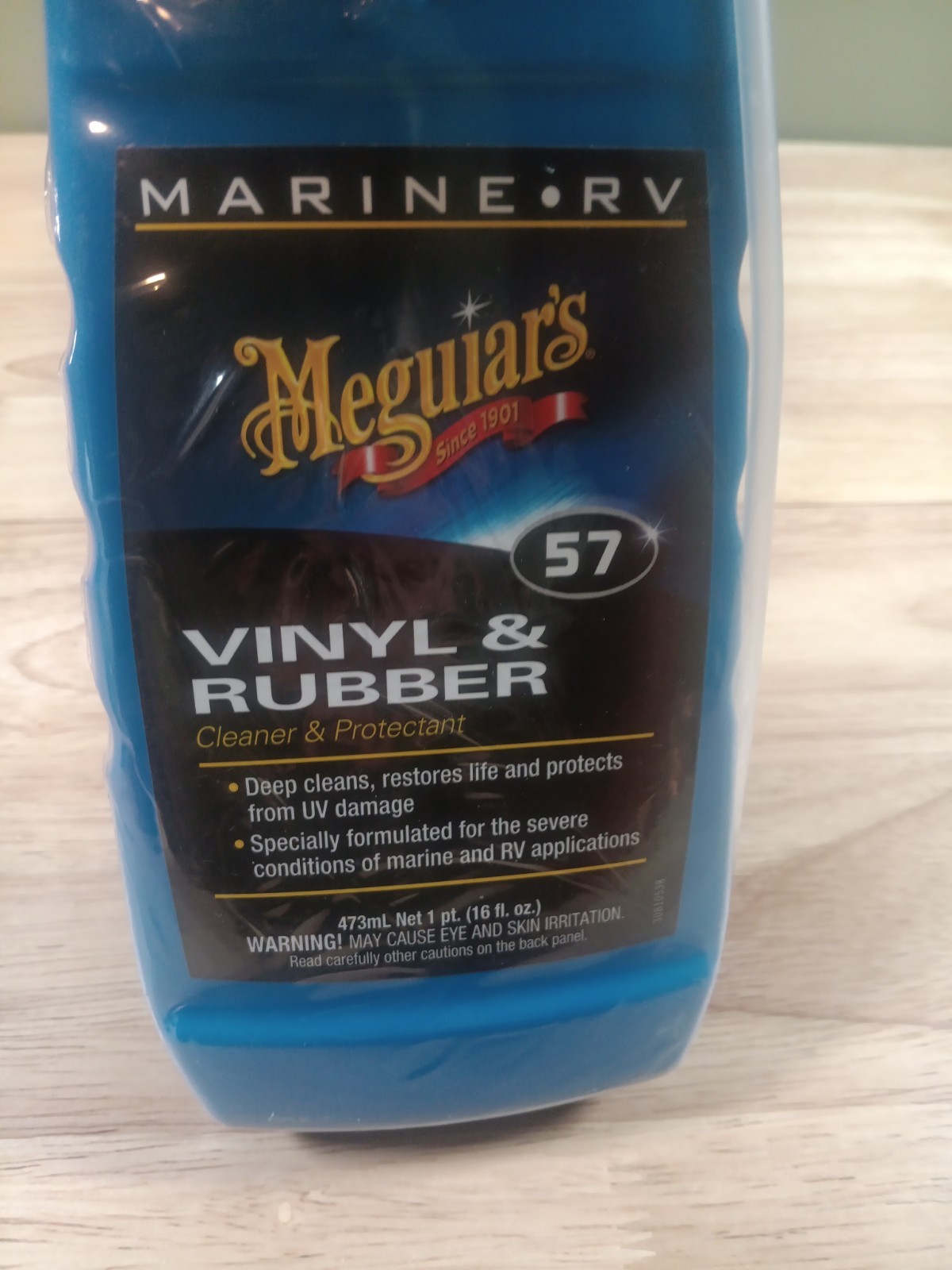 Meguiar’s #57 Vinyl Rubber Cleaner & Protectant 16 oz New Sealed