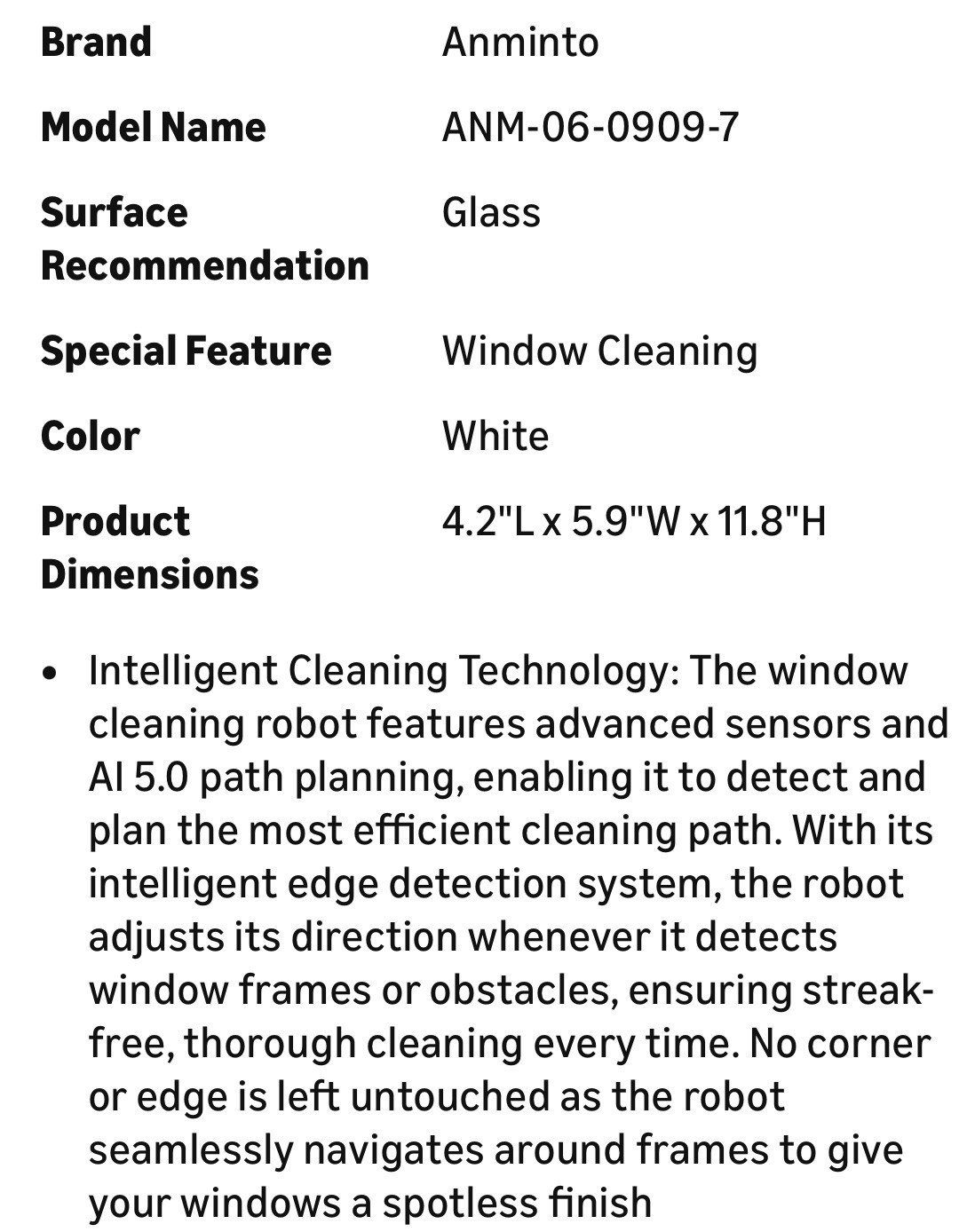Window Cleaning Robot 2026 Auto Dual Spray, Intelligent Cleaning w/Path Plan’g