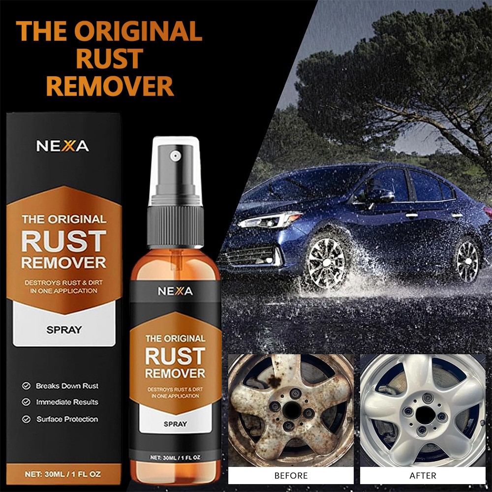 Rust Remover Spray – Fast-Acting Multi-Surface Cleaner | Removes Rust, 50mL