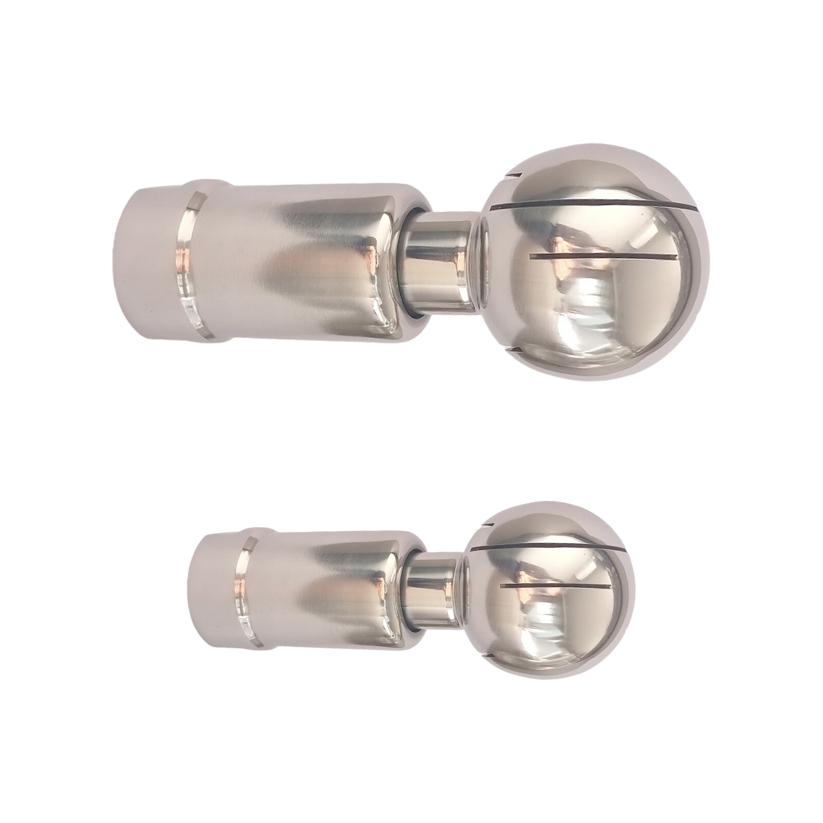 304 Stainless Steel Rotating Tank Washing Nozzle CIP Rotary Spray Ball 360°Clean