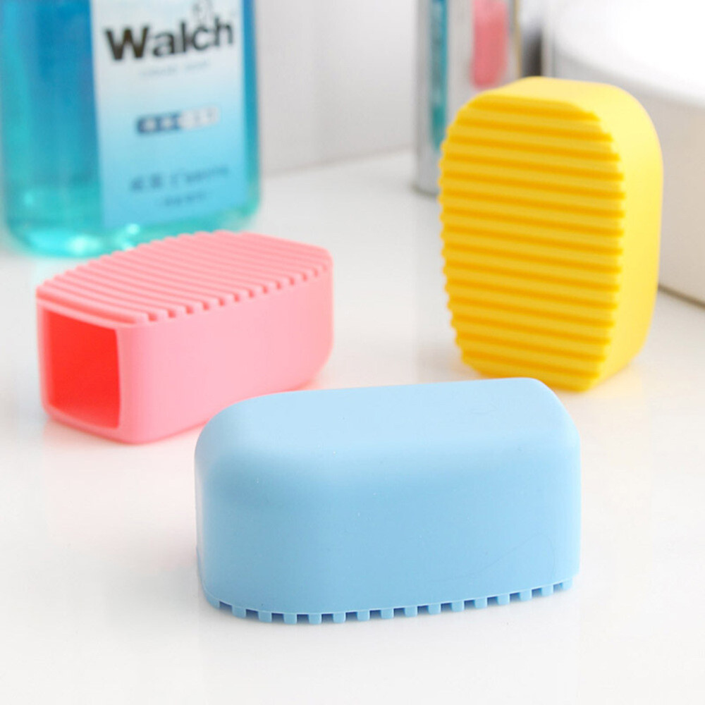 Candy Color Silicone Washboard Creative Mini Handheld Laundry Washboard