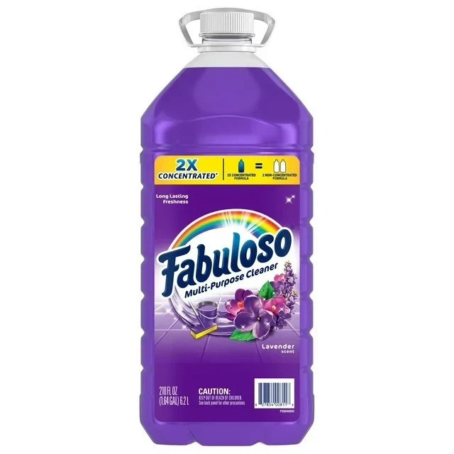 Fabuloso 2X Concentrated Multi-Purpose Cleaner Lavender, 210 fl oz