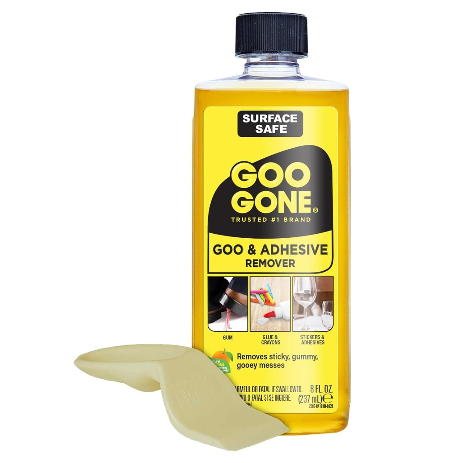 Liquid – 8 Ounce – Surface Safe Adhesive Remover