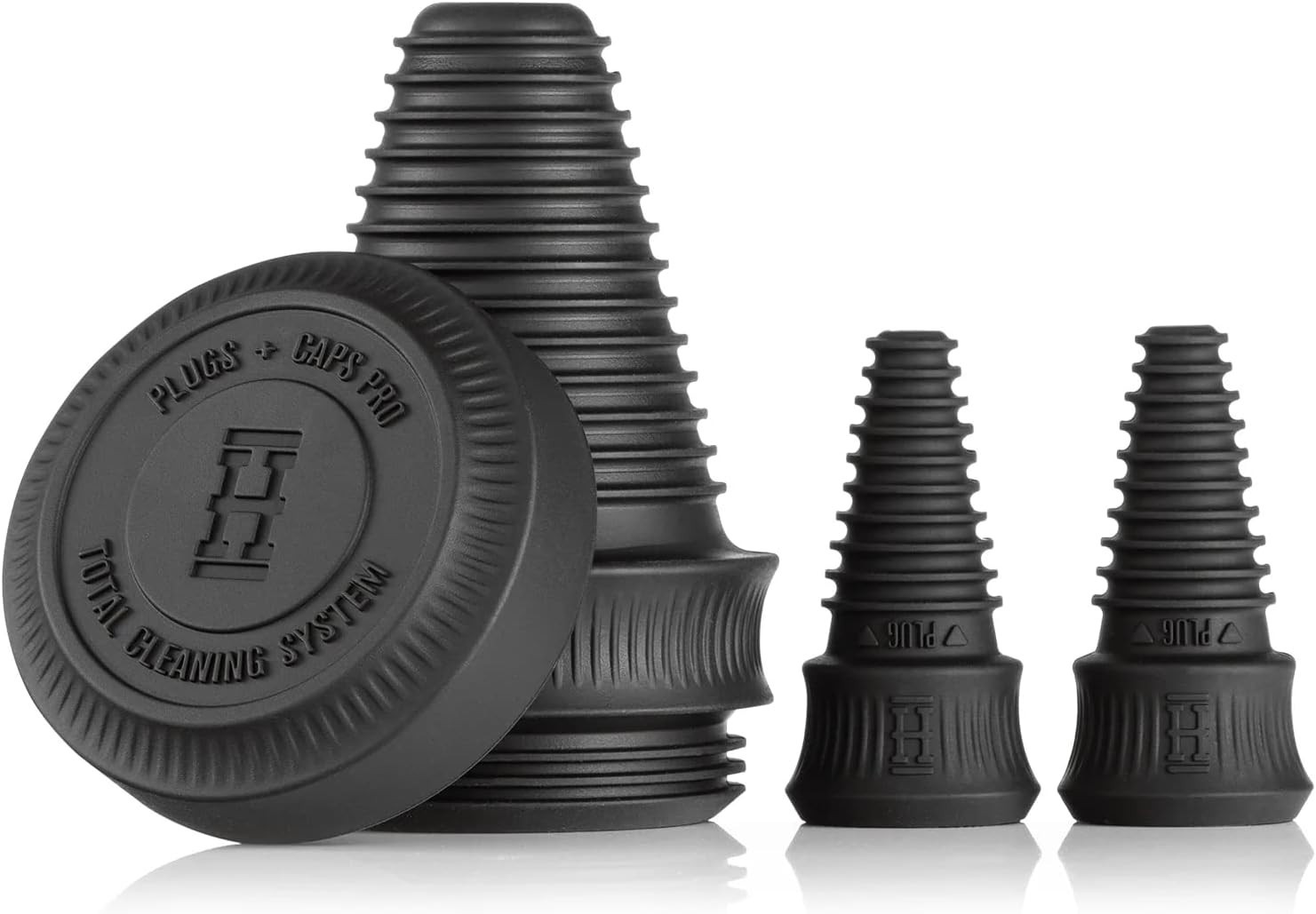 HEMPER Cleaning Plugs + Caps PRO – Silicone Stoppers & Cleaning Container for…