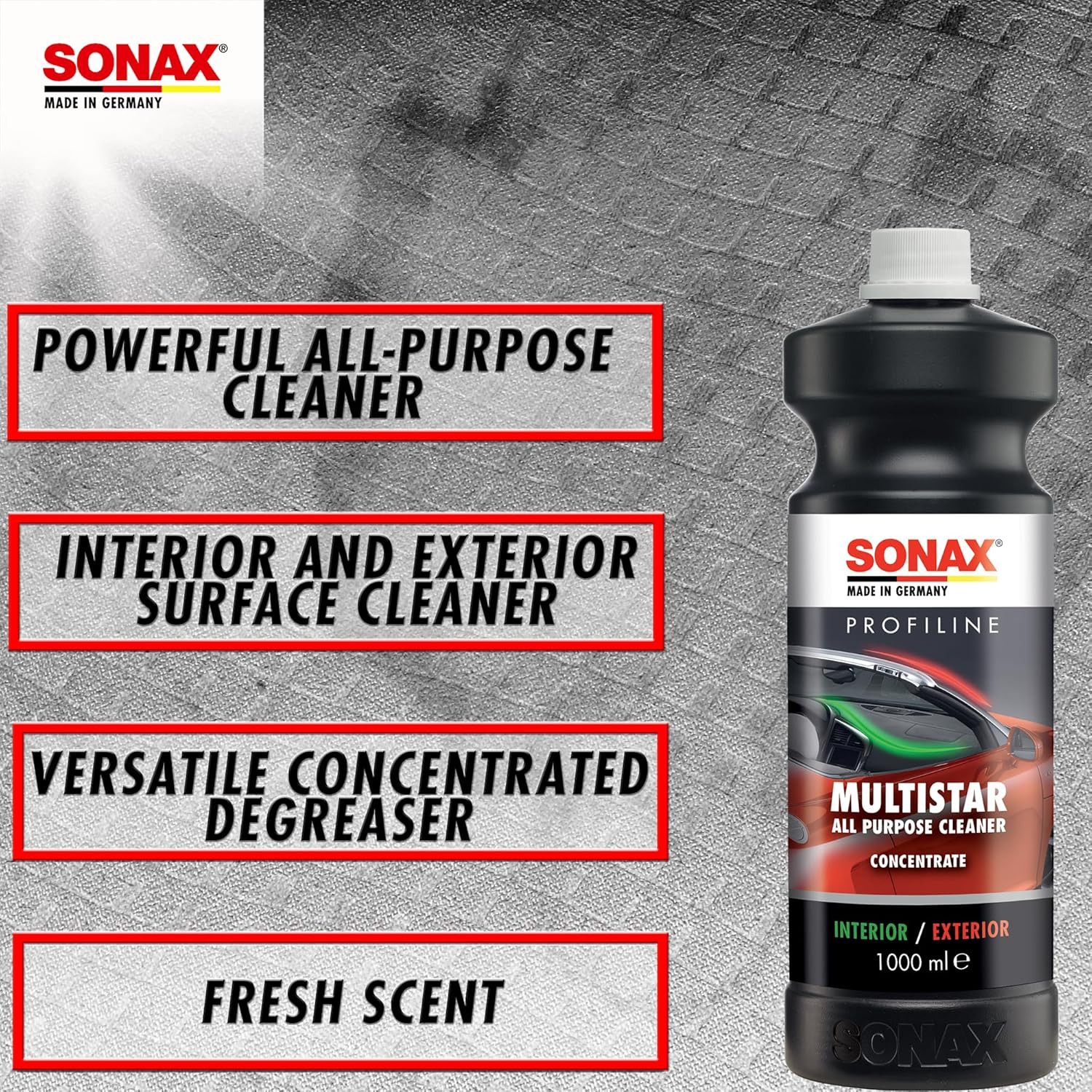 Multistar All Purpose Cleaner | Pro-Strength Concentrate for Interior & Exterior