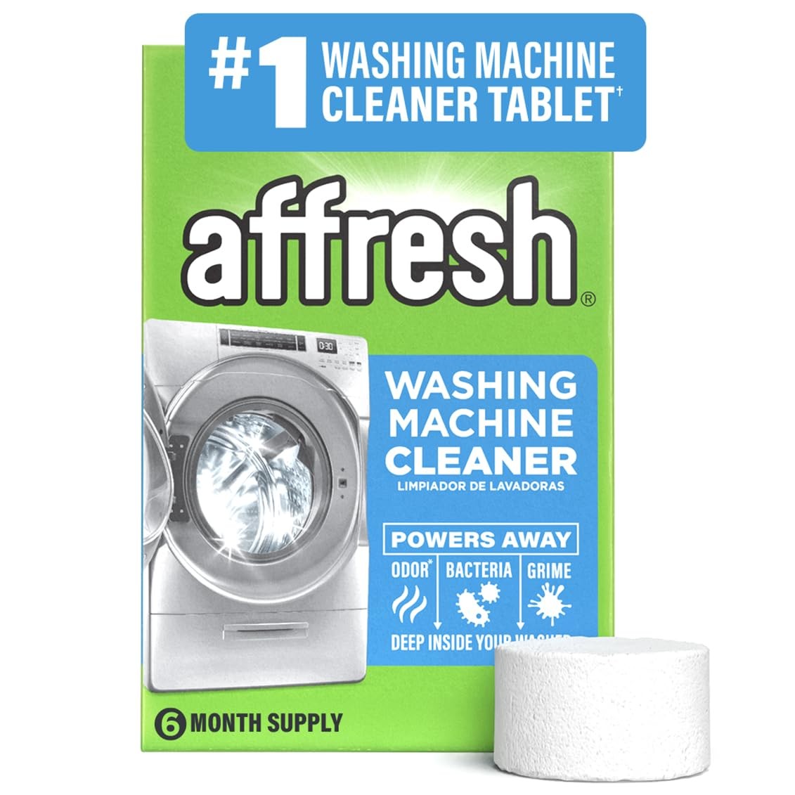 Washing Machine Cleaner, Helps Power Away Odor Causing Bacteria & Grime Deep …