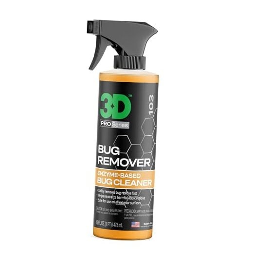 Bug Remover – All Purpose Exterior Cleaner & Degreaser to 16 Fl Oz (Pack of 1)