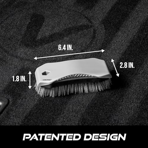 Carpet Cleaning and Scrub Brush for Floor Mats, Cleaning Brush for Car Interior