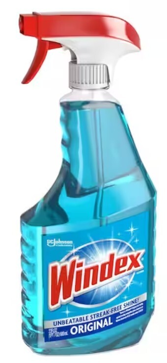 Windex Original Glass Cleaner Unbeatable Streak-Free Shine – 6 Pack 23 oz. Each
