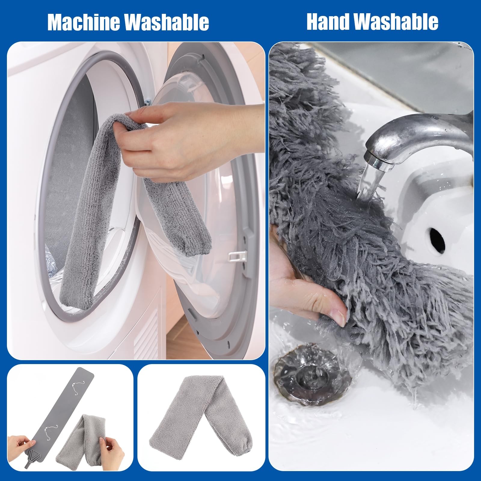 Feather Duster Set 4 Pieces 30100 Inch Retractable Gap Dust Cleaner And Feathe