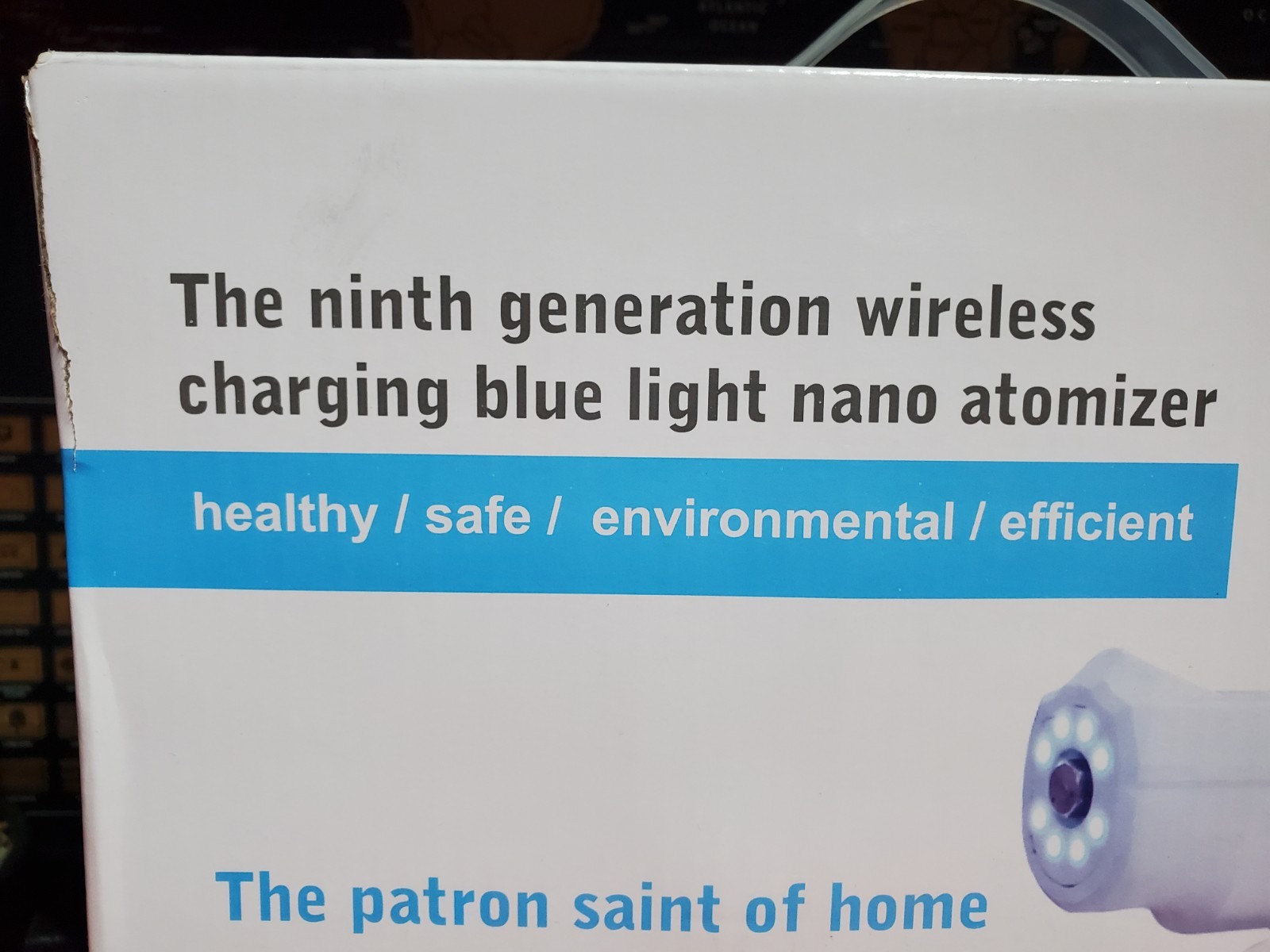 9th Gen. Wireless Charging Nano Blue Light Atomizer Free Shipping 🚢