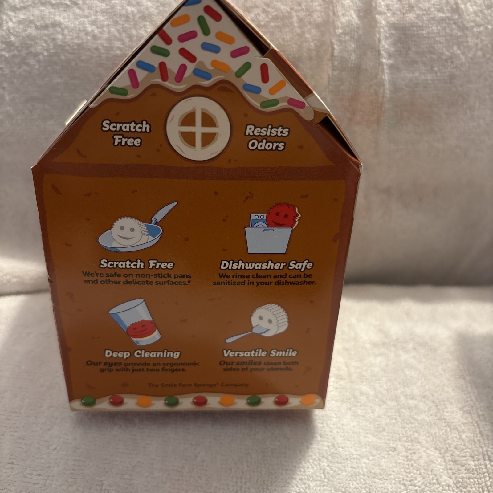 Scrub Daddy Special Edition Gingerbread House Sponges 3ct Holiday Pack Mystery