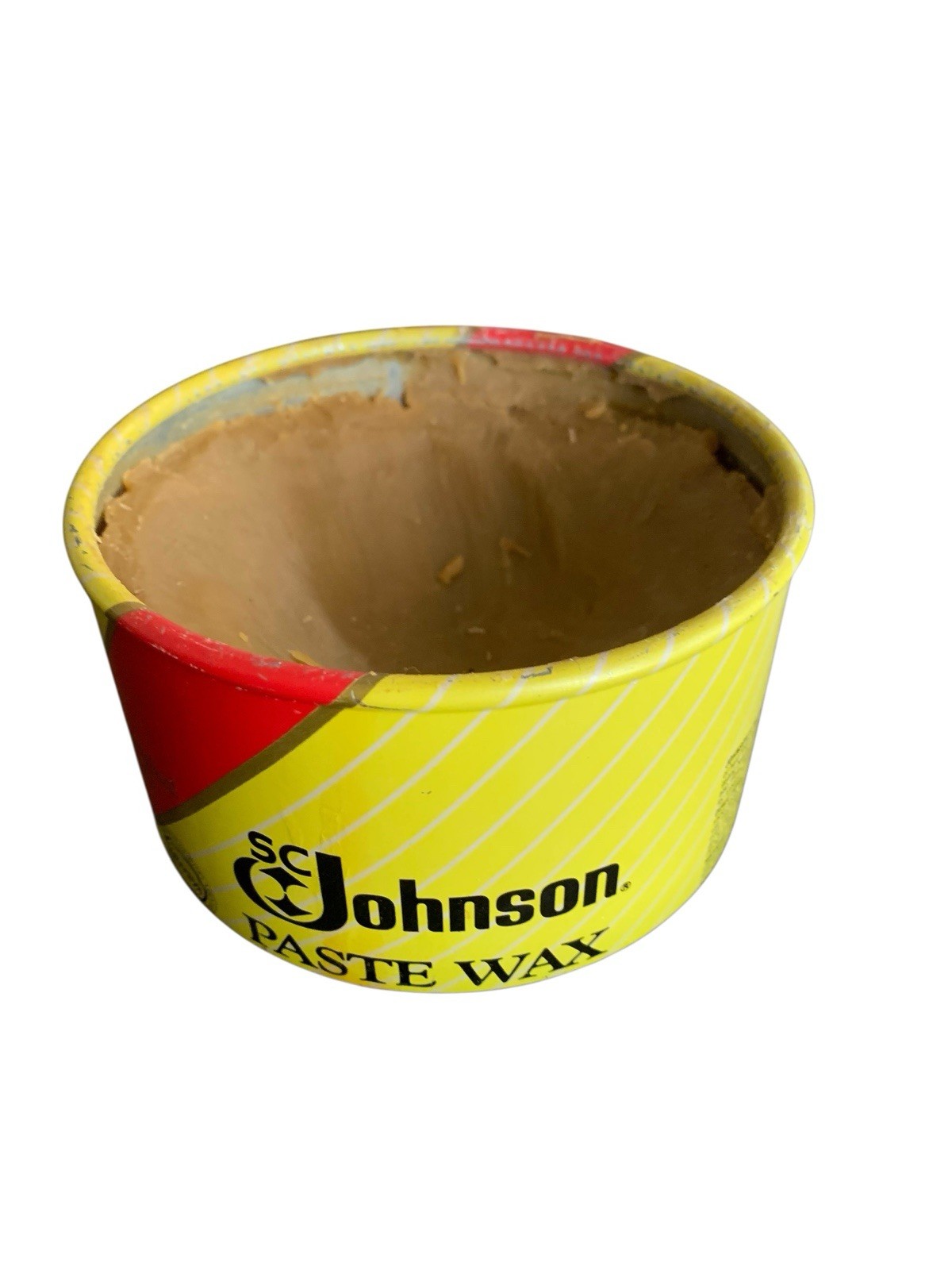 SC Johnson Paste Wax 16 Ounce Can Approximately 80% Full 1 Pound