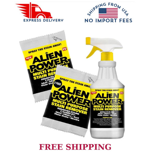 2 Pack Alien Power 24 oz. Super Concentrated Stain Remover & All-Purpose Cleaner
