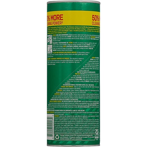 Comet Cleanser Powder with Bleach – Lemon Fresh Scent, 21oz (595g) (Pack of 2)
