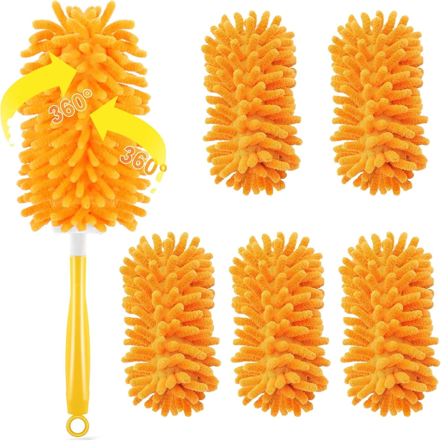 Ultimate 5-Pack Swiffer Duster Refill Kit – Reusable, Lightweight & Eco-Friendly