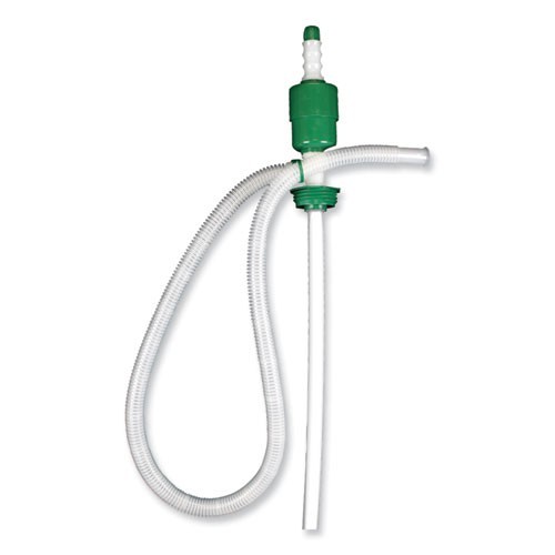 Boardwalk Drum Pump, 5 gpm, Plastic, 46″ Tall, Clear