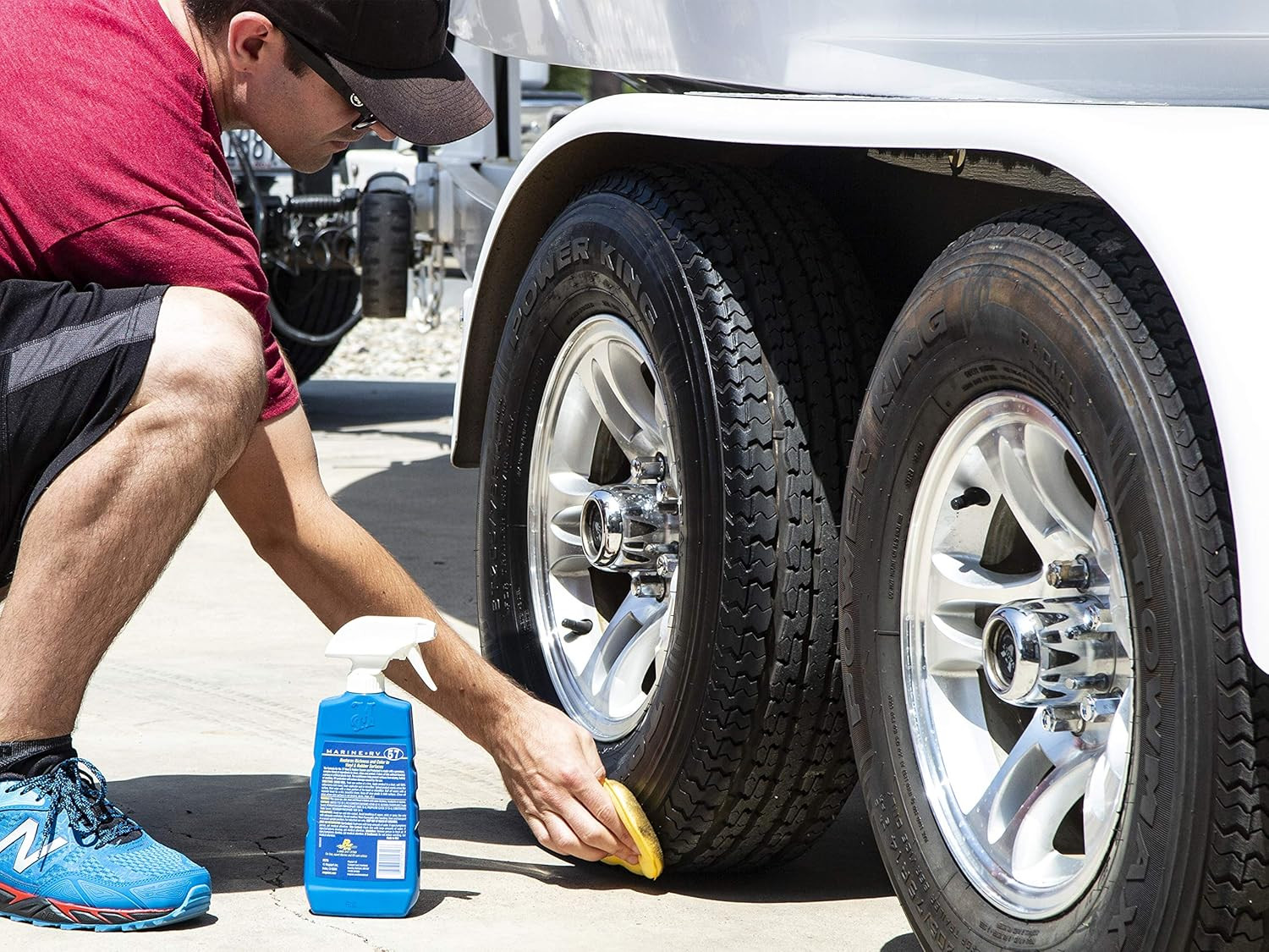 Meguiar’S M5716 Marine/Rv Vinyl & Rubber Cleaner & Protectant, Boat Vinyl Cleane