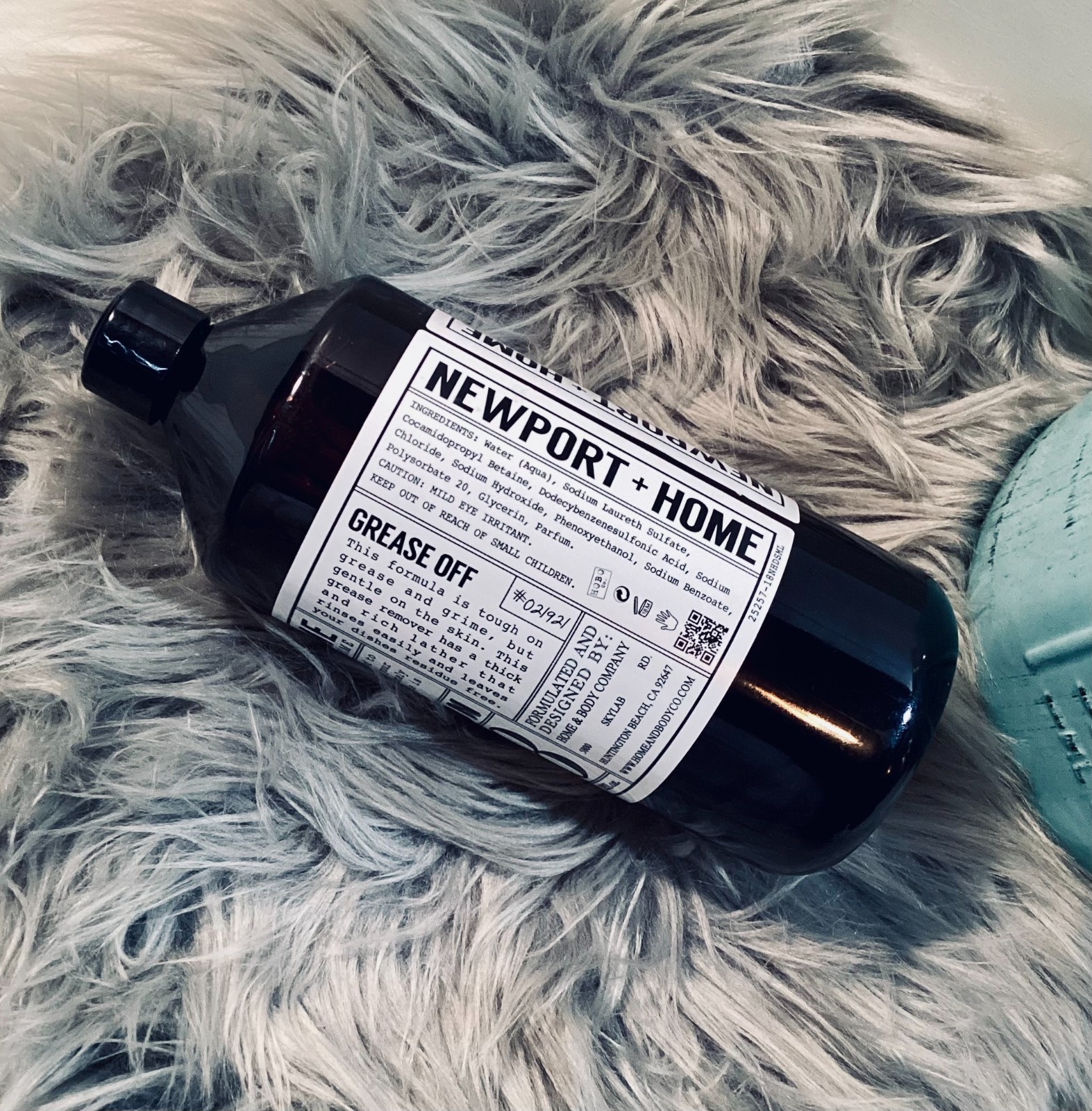 NEW Newport + Home Dish Soap Scent No. 08 Meyer Lemon 32 fl oz BROKEN PUMP