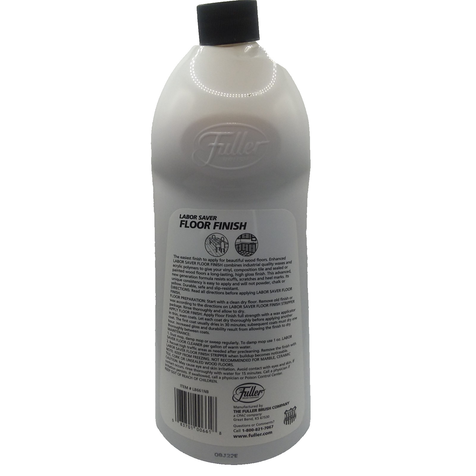 Fuller Brush Company Labor Saver Floor Finish 32oz Discontinued