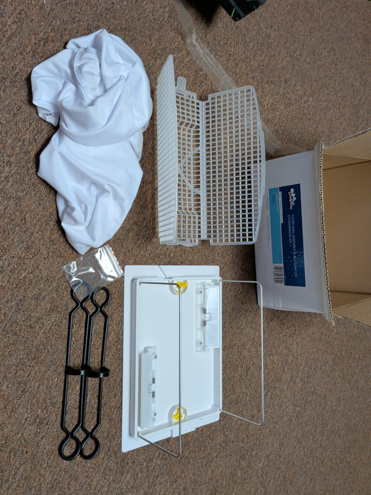 Dolphin Conversion Kit 1 from Cartridge Filter to Bag Filter 99954307-RK1