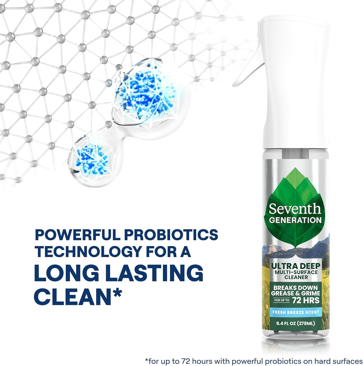 Seventh Generation Ultra Deep Probiotic Multi Surface Cleaner Grapefruit 9.4oz