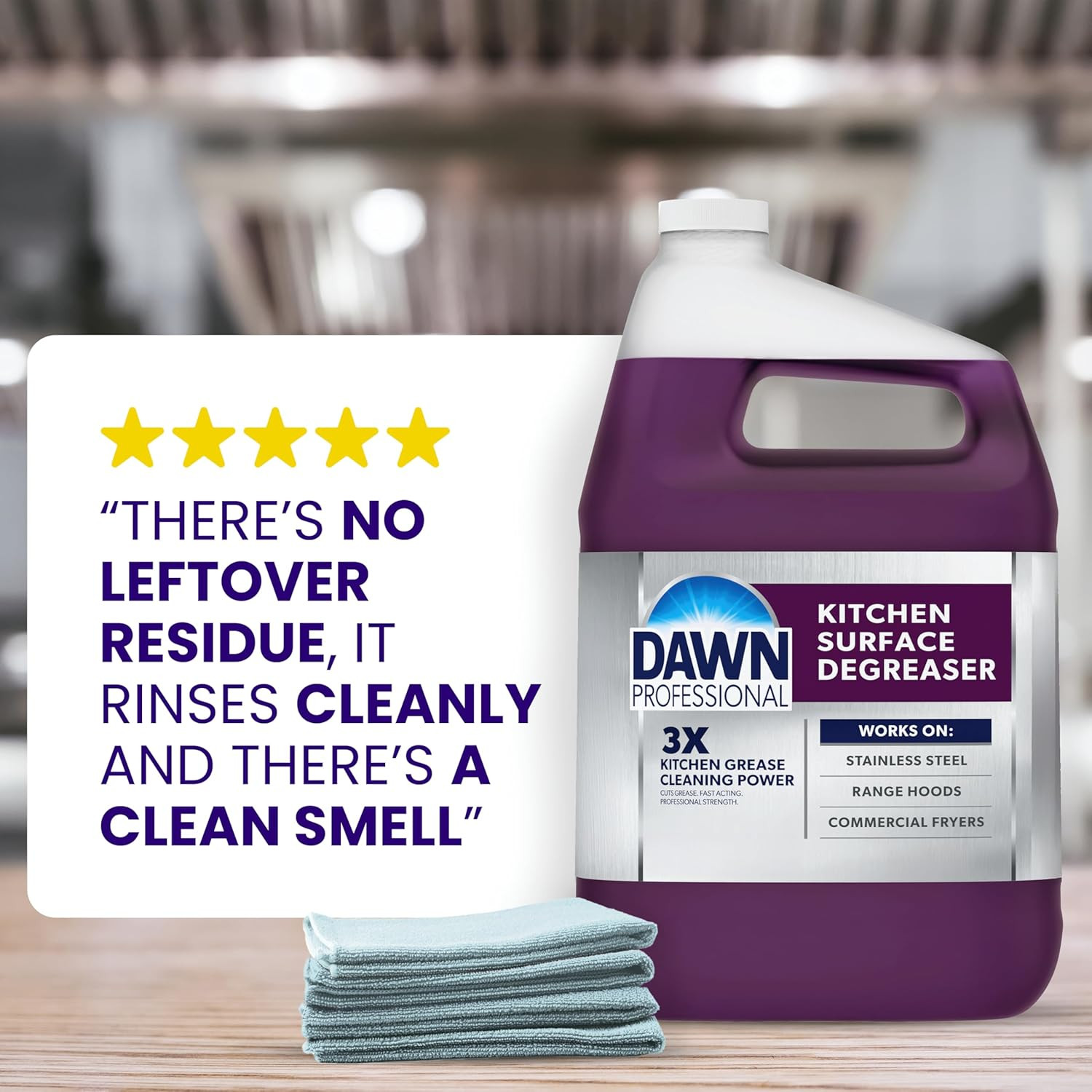 Dawn PRO Kitchen Surface Degreaser, Bulk Cleaning Spray for Oil and Grease Build