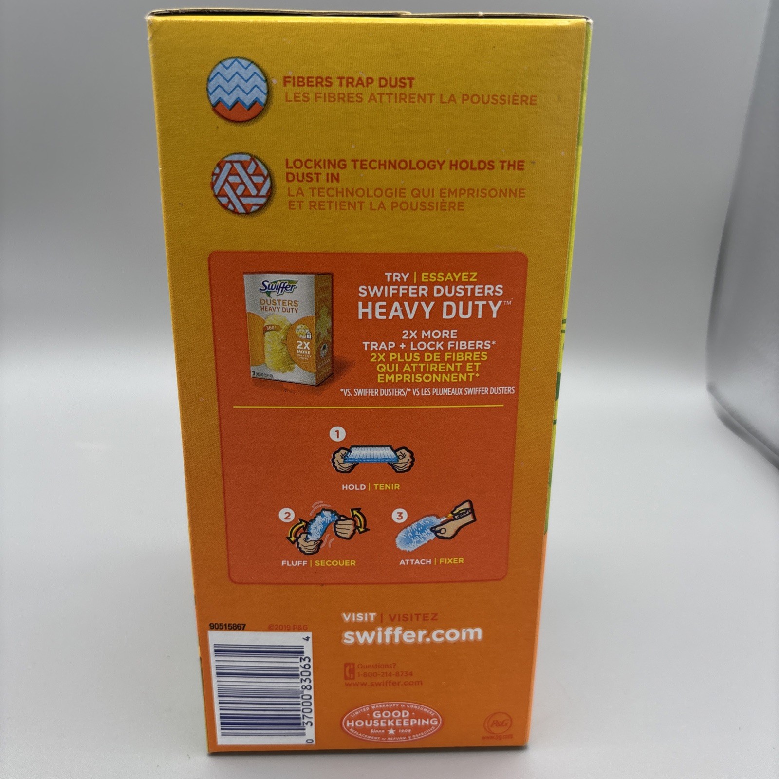 Swiffer Dusters 180 Multi-Surface Gain Duster Refills Cleaning 10 ct NEW