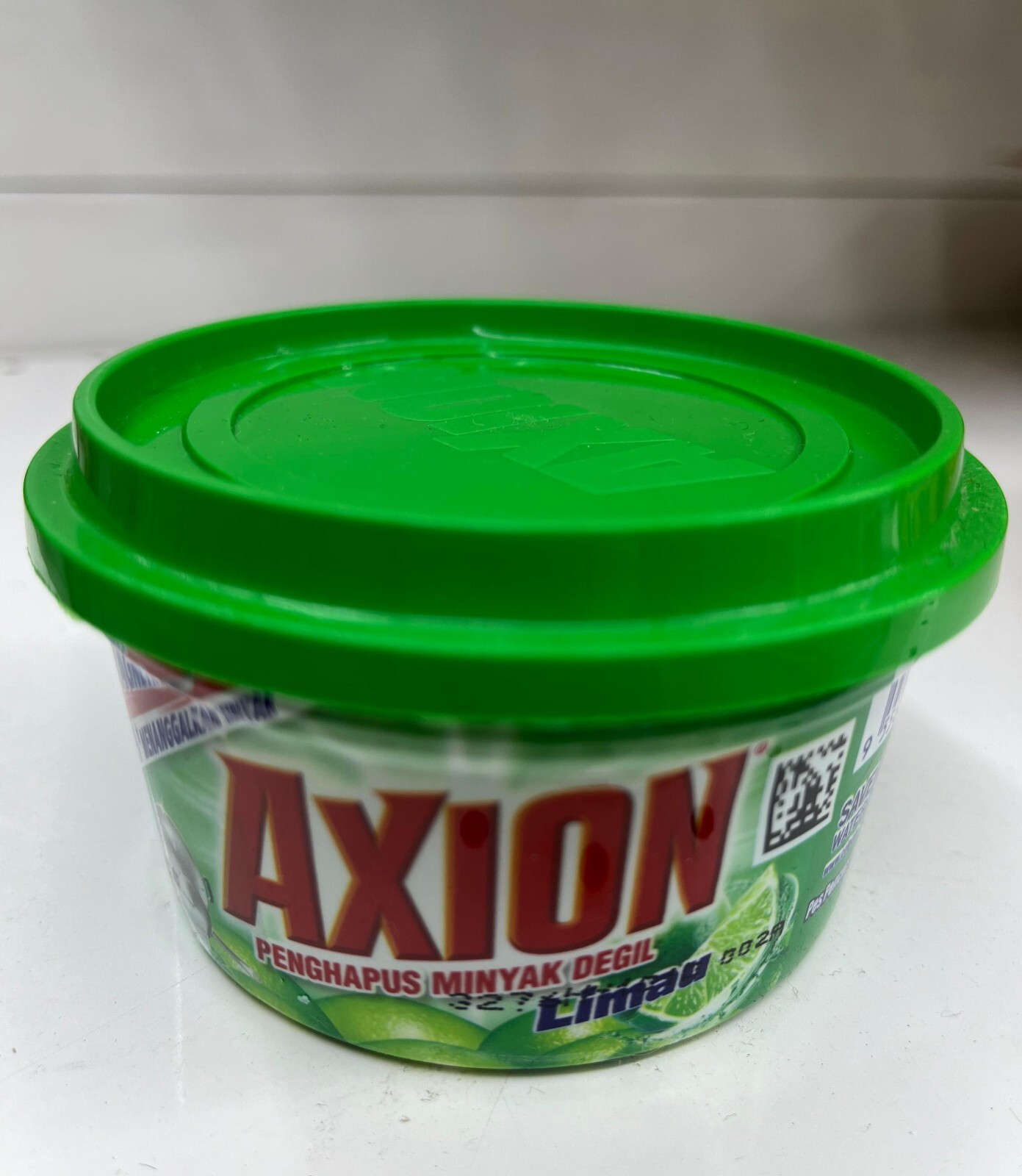BUY 1 FREE 1! MINI AXION GREASE STRIPPER LEMON&LIME~ Dish & Pan Soap Deterg 185g