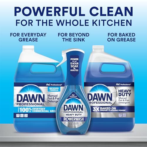 Dawn Professional Manual Pot and Pan Detergent, Dish Soap, Assorted Sizes