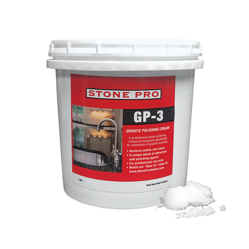 Stone Pro GP-3 Granite Polishing Cream (2lbs.)