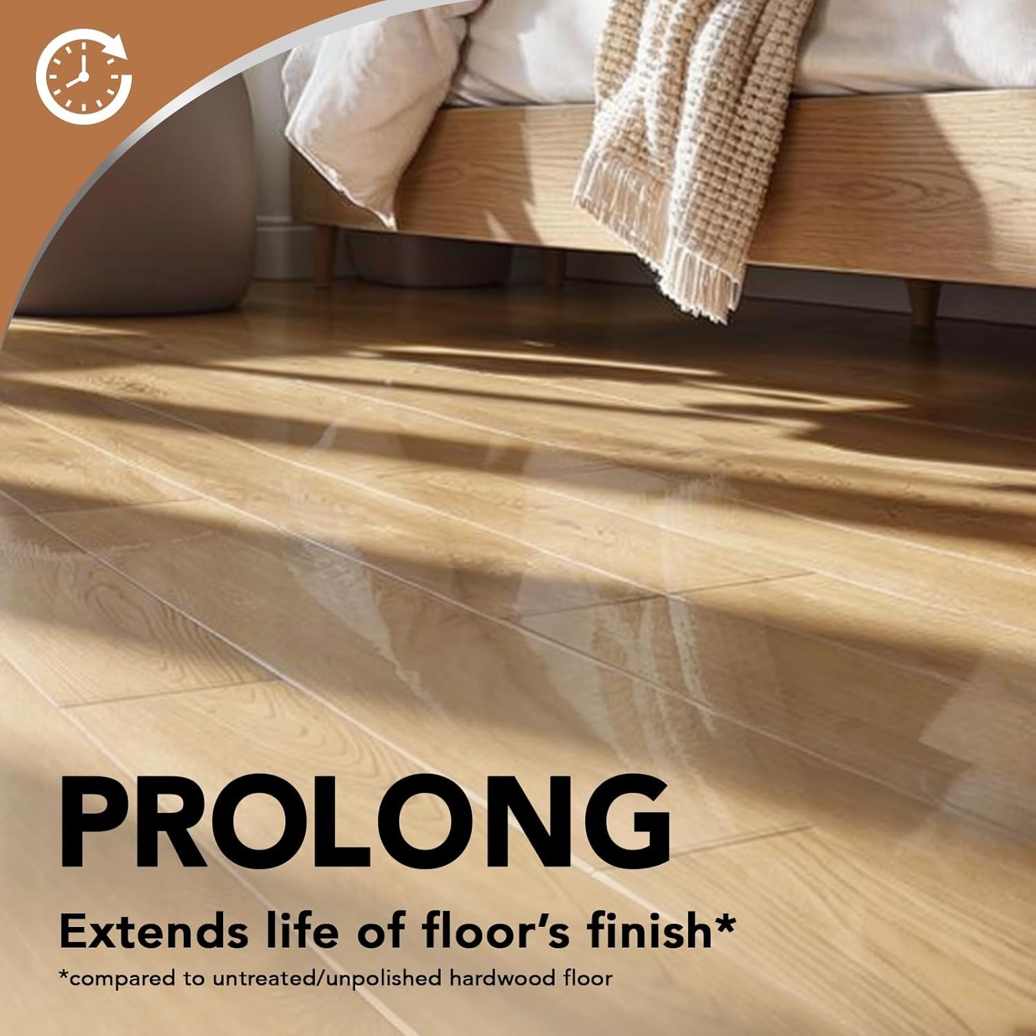 3PC Wood Floor Polish & Restorer – 32 Oz Bundle, Natural Shine & Scratch Removal