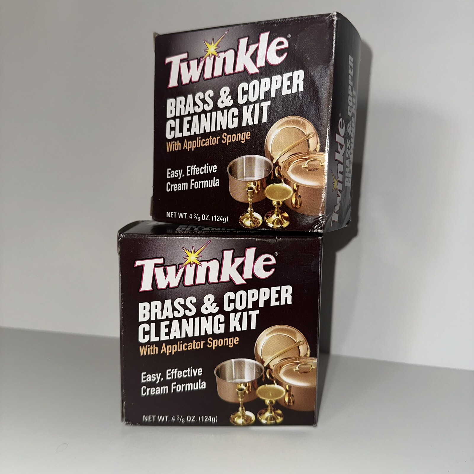 Twinkle Brass & Copper Cleaner 525105 (2-PACK) NEW