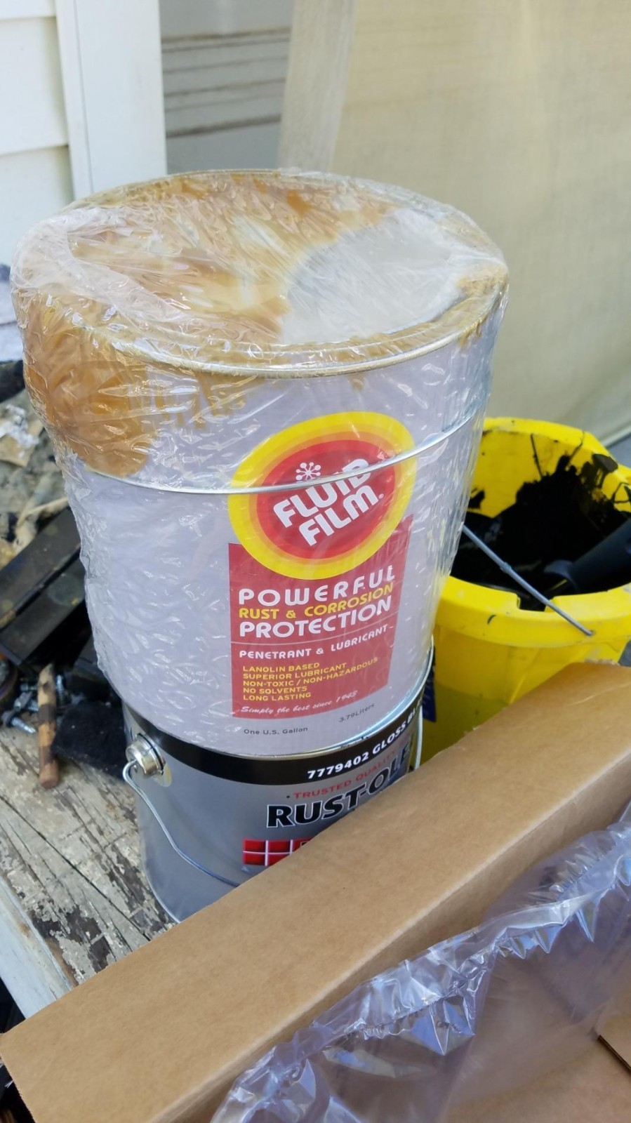 1Gal Fluid Film Can Rust Inhibitor Rust Prevention Anti Corrosion Rust Coating