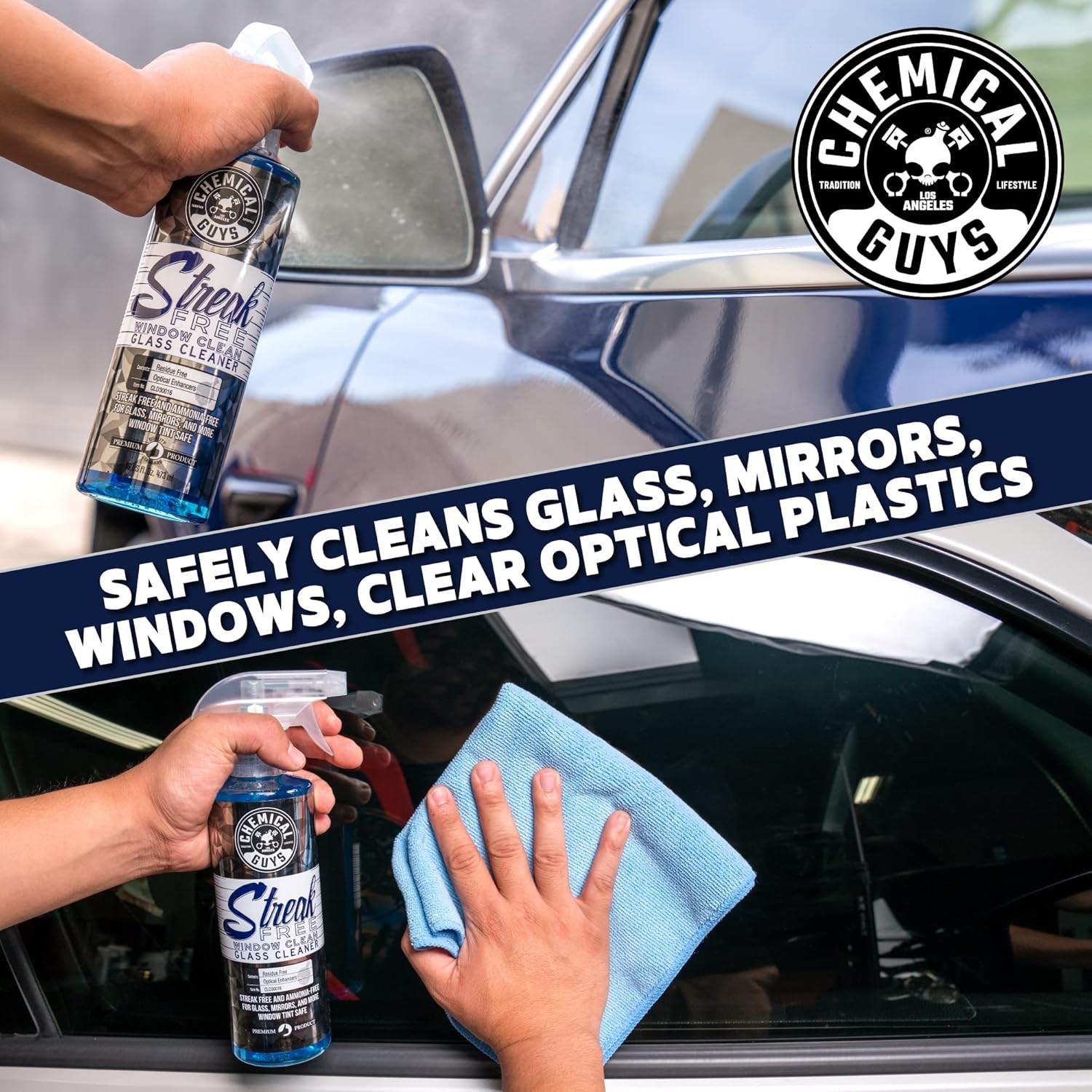 Chemical Guys Streak Free Glass & Window Cleaner 16oz