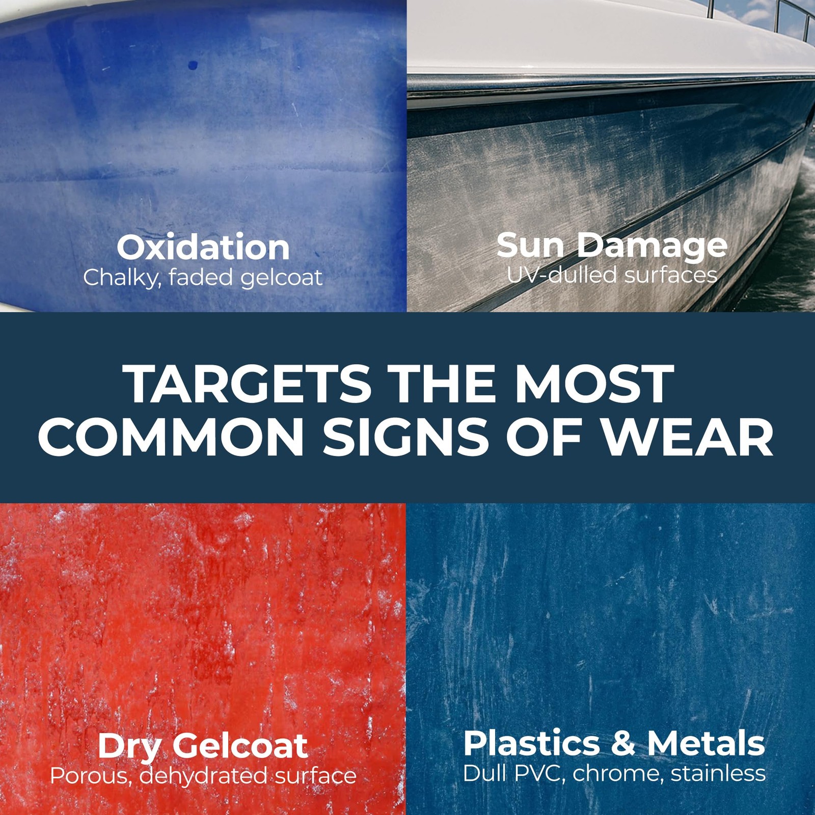 Marine Polytrol 17 Oz – Boat Gelcoat Restorer, Protective Color Restorer for Mar