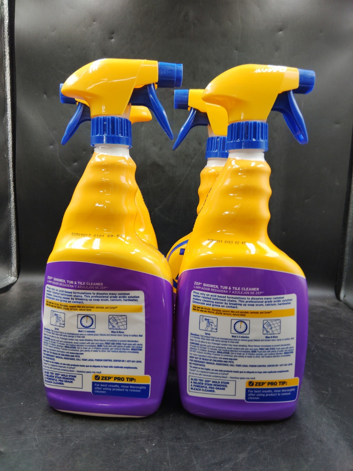 Zep Shower Tub and Tile Cleaner 32 oz ZUSTT32 (Case of 4) – No Scrub Pro Formula
