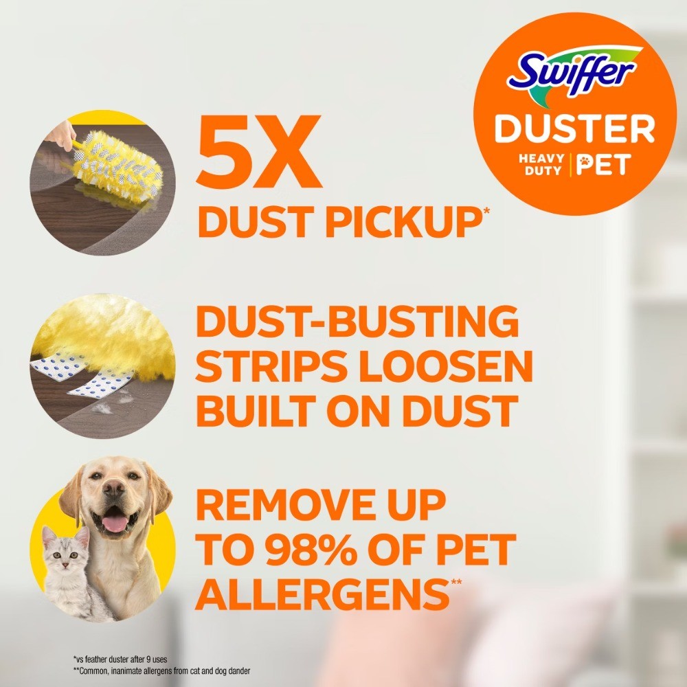 Pet Heavy Duty Refills with Febreze Odor Defense – Unscented – 11ct