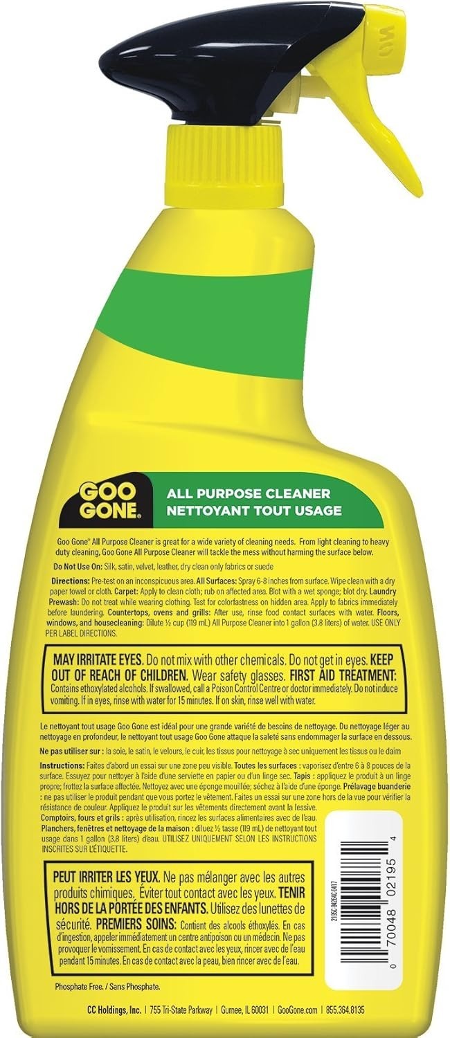 All-Purpose Cleaner – Removes Dirt, Grease, Grime and More – 32 Ounce 2 Pack