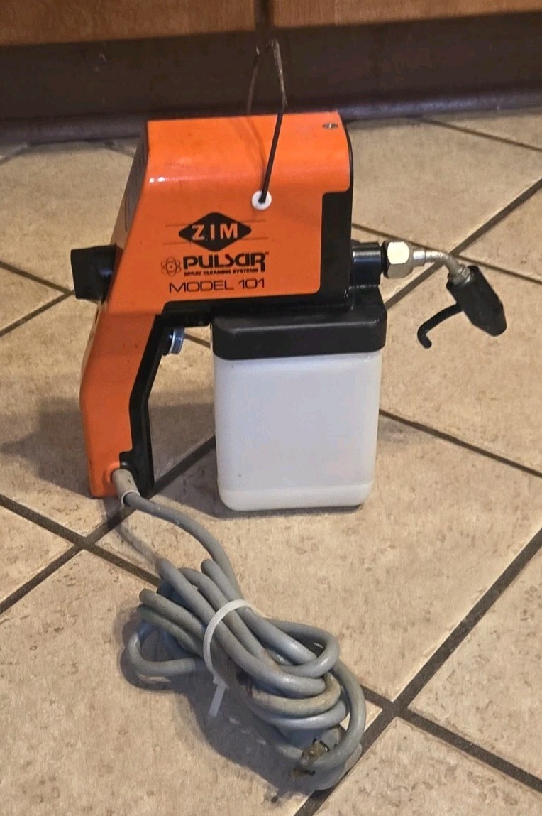 ZIM PULSAR MODEL 101 Electric Textile Spot Cleaning Spray Gun 110V – Estate Find