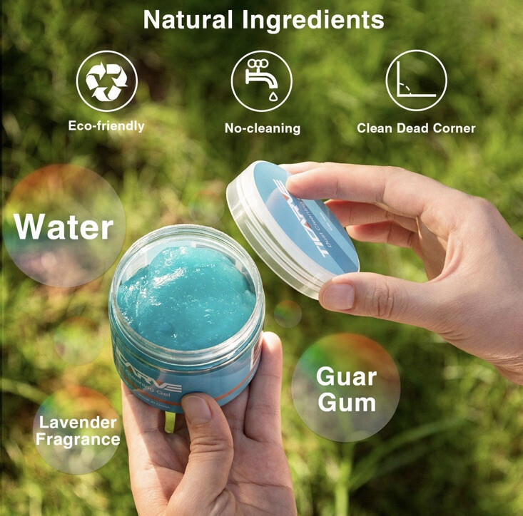 TICARVE TCG001-blue2 Cleaning Gel for Car