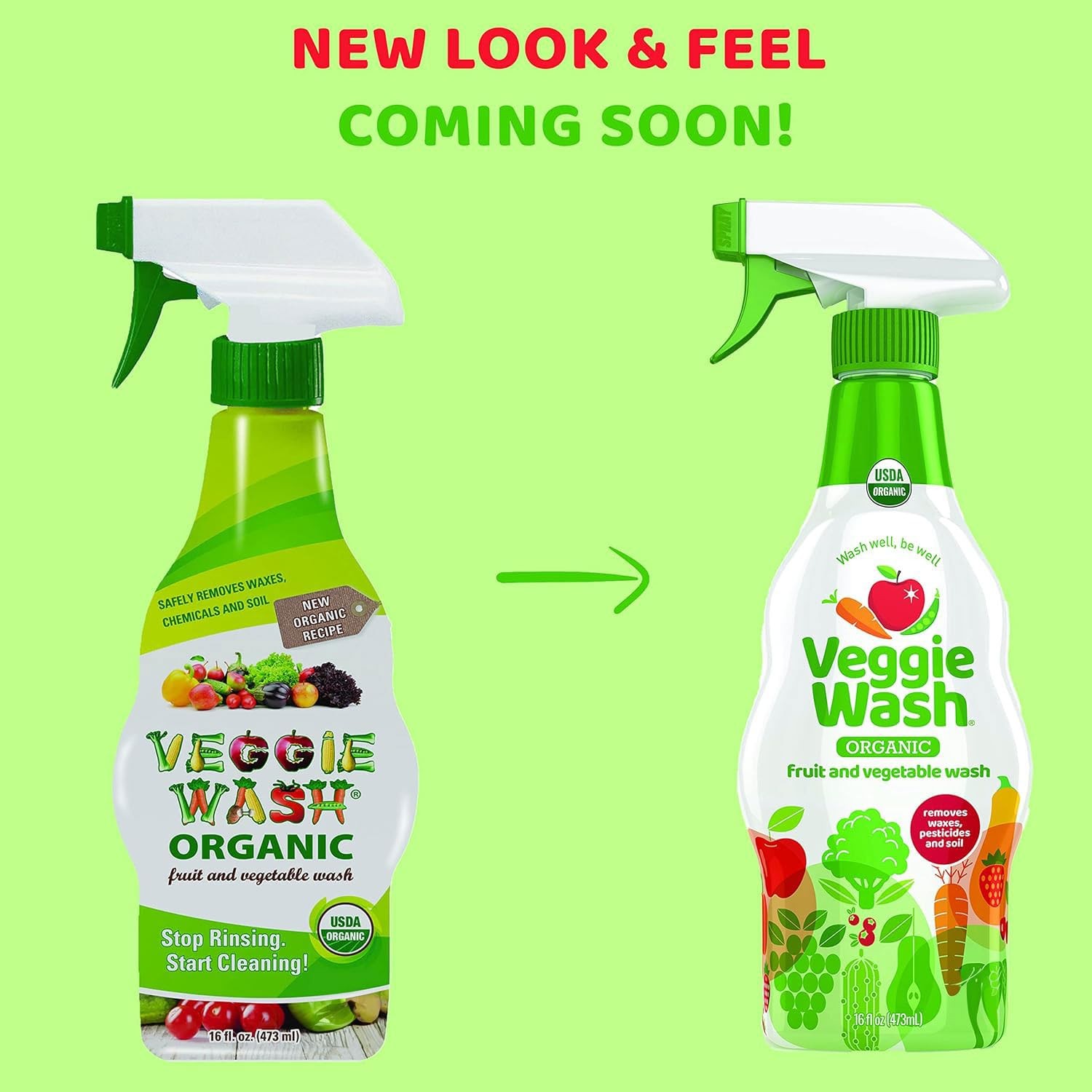 Organic Fruit and Vegetable Wash, Certified Organic, Ideal for Cleaning Produ…