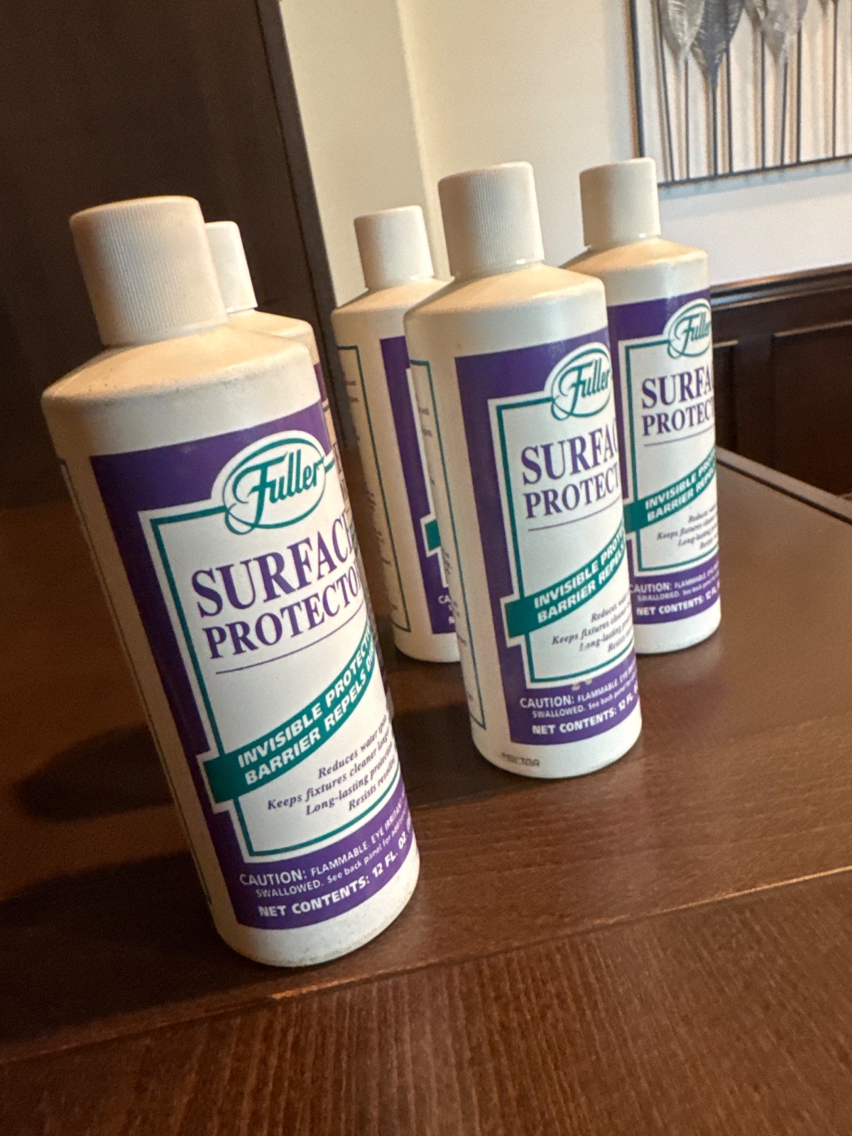 Fuller Brush Company Surface Protector Five (5) Full liquid 12 ounce bottles NEW