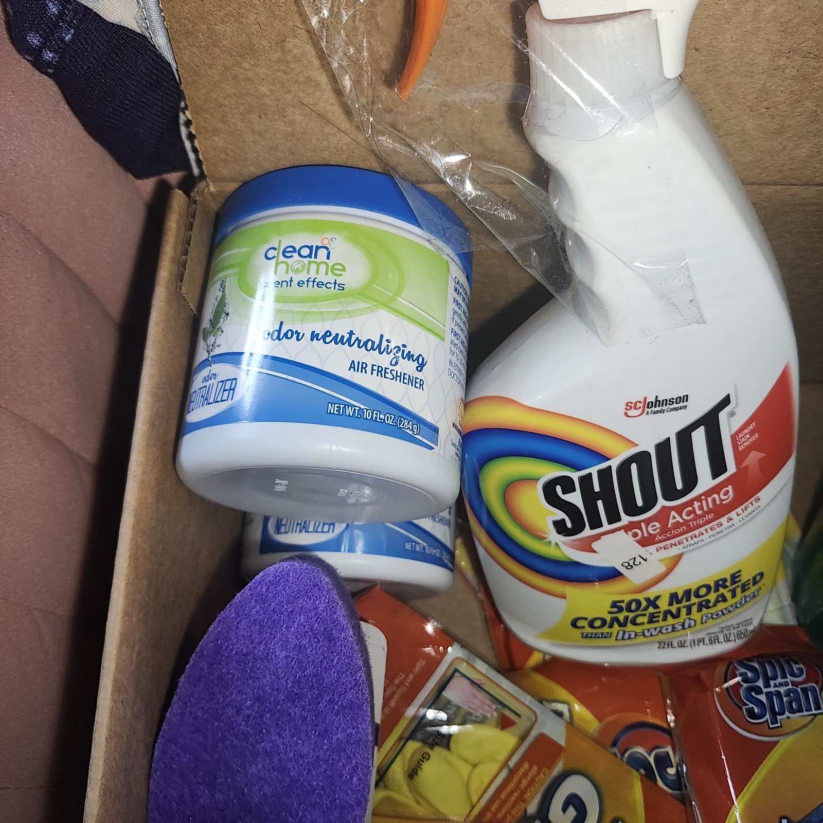 Household Cleaning Supplies lot Of 13 Items All New Method, Shout, Spic And Span