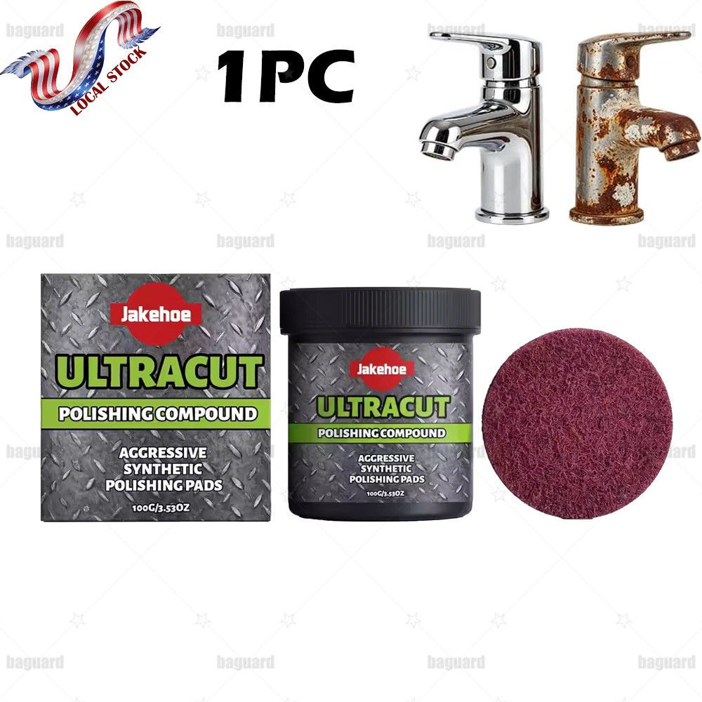 Ultracut Polishing Compound,Surface Restoration Polish With Pad 100G~USA STOCK