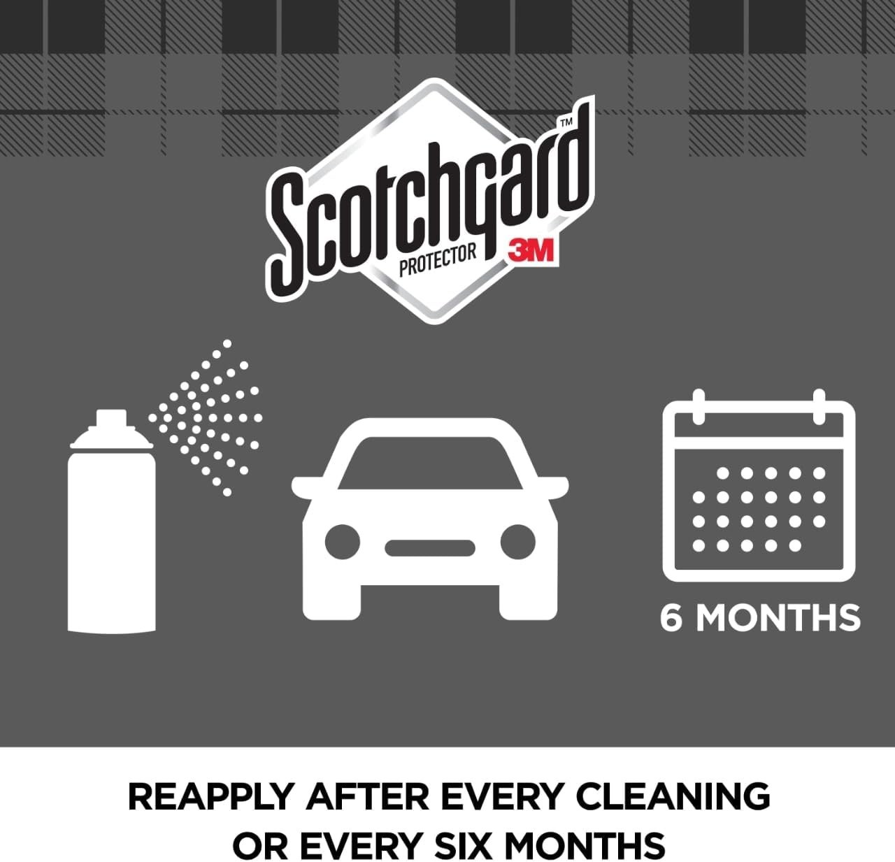Scotchgard Auto Fabric & Carpet Water Shield 20 Ounces (Two 10 Ounce Cans)