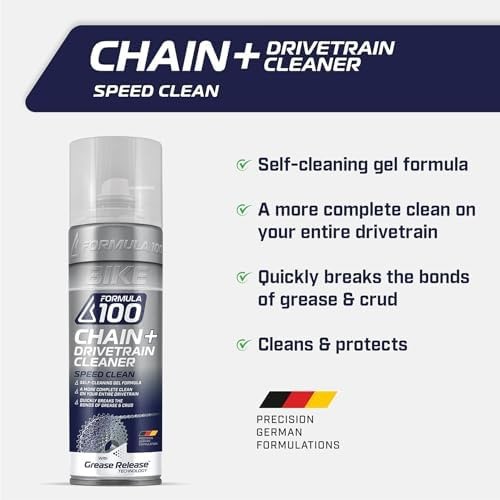 Speed Clean Bike Chain + Drivetrain Degreaser – Spray Cleaning for Bicycles &…